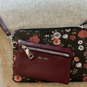 Nine West 2 pack wristlet NWOT